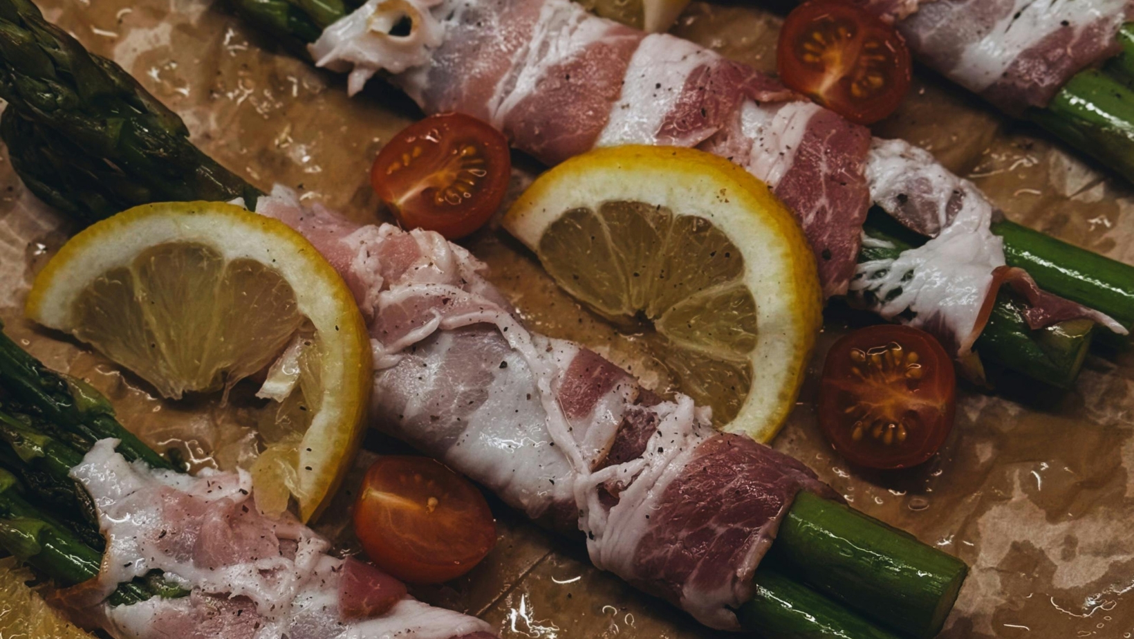 Asparagus and Proscuitto