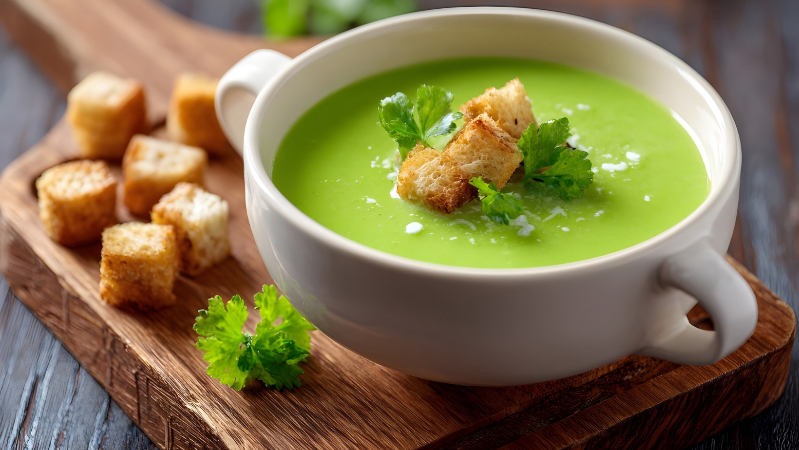 Green soup