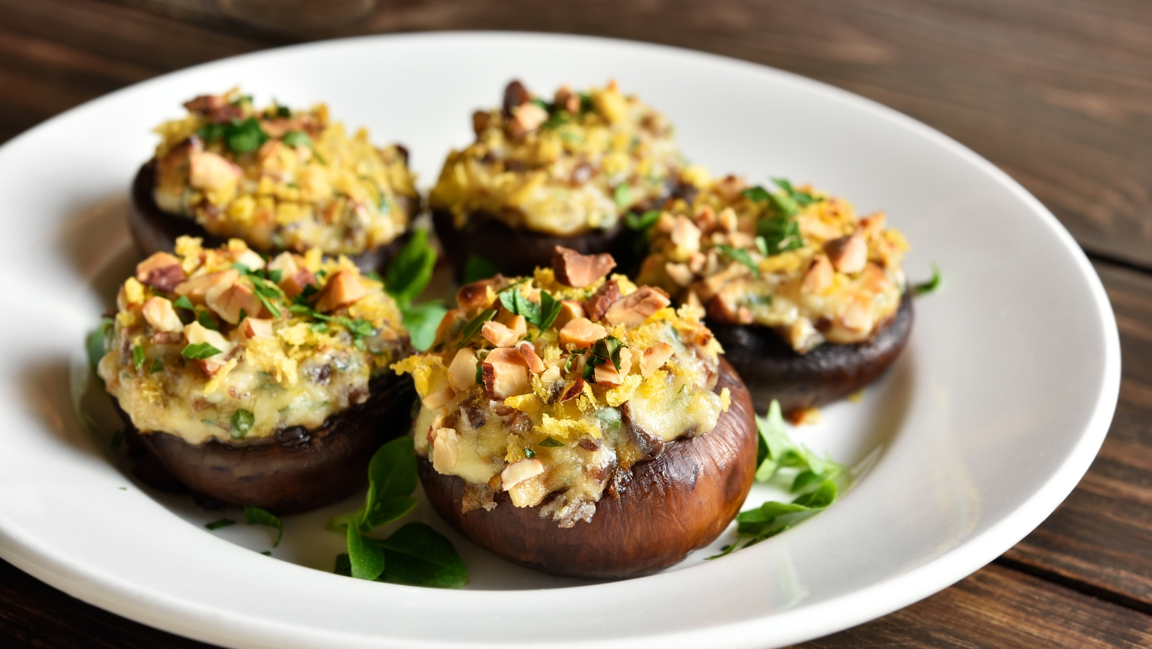 Stuffed mushrooms
